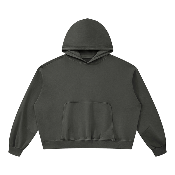 Unisex Boxy Vintage Washed Hoodie